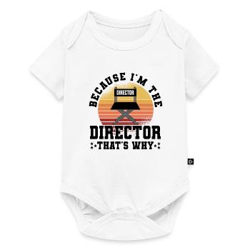 Director Filmmaker Feature Film Film - Baby Premium short-sleeve bodysuit - white - Front