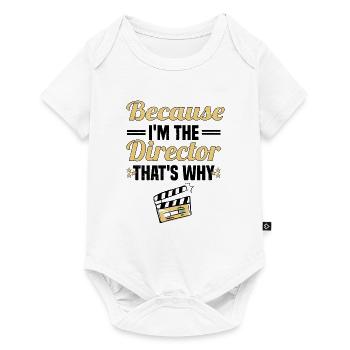 Director Filmmaker Feature Film Film - Baby Premium short-sleeve bodysuit - white - Front