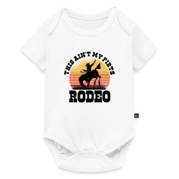 Rodéo Western Cowboy Wild West Retro Horse - Body à manches courtes Premium Bébé - blanc - Devant