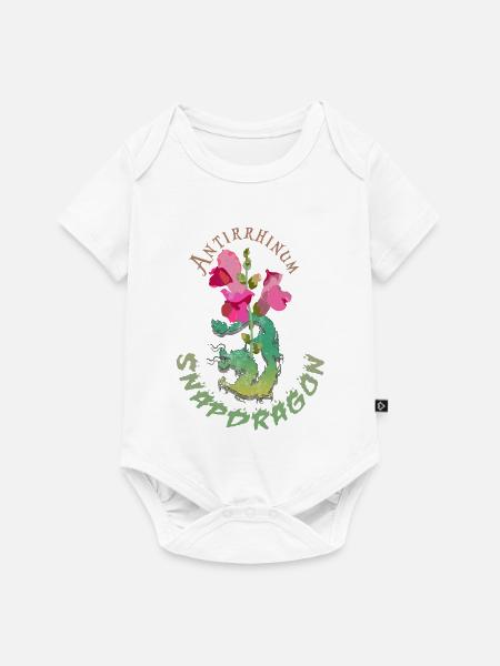 Drachenblumen - Baby Premium Kurzarmbody - Weiß