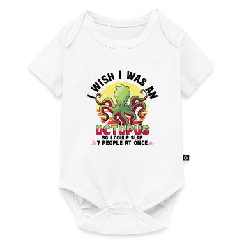 Octopus Octopus Sea Tentacle Octopus Octopus Octopus - Baby Premium short-sleeve bodysuit - white - Front
