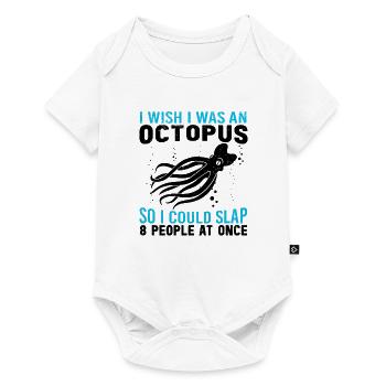 Octopus Octopus Sea Tentacle Octopus Octopus Octopus - Baby Premium short-sleeve bodysuit - white - Front