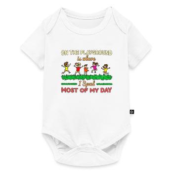 Primary School Teacher Kindergarten Educator - Baby Premium short-sleeve bodysuit - white - Front