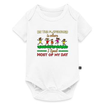 Primary School Teacher Kindergarten Educator - Baby Premium short-sleeve bodysuit - white - Front