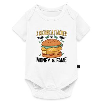 Primary School Teacher Kindergarten Educator - Baby Premium short-sleeve bodysuit - white - Front
