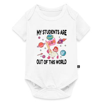 Primary School Teacher Kindergarten Educator - Baby Premium short-sleeve bodysuit - white - Front