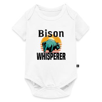 Buffalo Bison Ox Indian American - Baby Premium short-sleeve bodysuit - white - Front