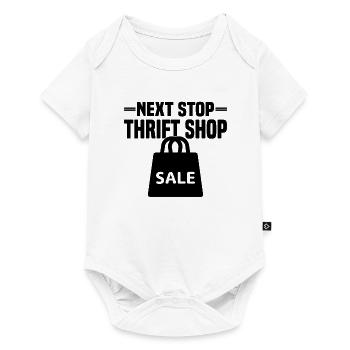 Secondhand Shop Secondhand Eco Hipster Used - Baby Premium short-sleeve bodysuit - white - Front