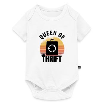 Magasin d’occasion Eco Hipster d’occasion - Body à manches courtes Premium Bébé - blanc - Devant