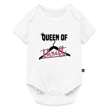 Secondhand Shop Secondhand Eco Hipster Used - Baby Premium short-sleeve bodysuit - white - Front