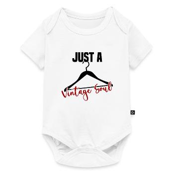 Secondhand Shop Secondhand Eco Hipster Used - Baby Premium short-sleeve bodysuit - white - Front