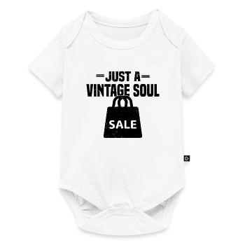 Secondhand Shop Secondhand Eco Hipster Used - Baby Premium short-sleeve bodysuit - white - Front