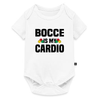 Boccia Petanque Boule Boccia Player Lyonnais - Baby Premium short-sleeve bodysuit - white - Front