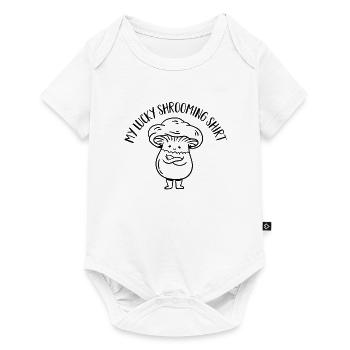 Cueilleur de champignons Chasseurs de champignons Amateurs de champignons Champignons Ferme de champignons - Body à manches courtes Premium Bébé - blanc - Devant