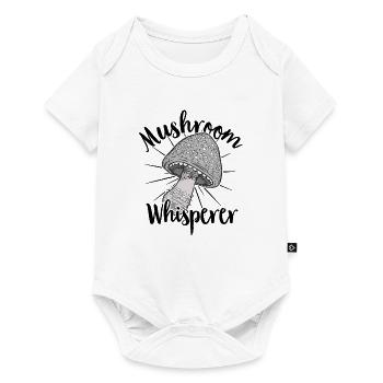 Cueilleur de champignons Chasseurs de champignons Amateurs de champignons Champignons Ferme de champignons - Body à manches courtes Premium Bébé - blanc - Devant