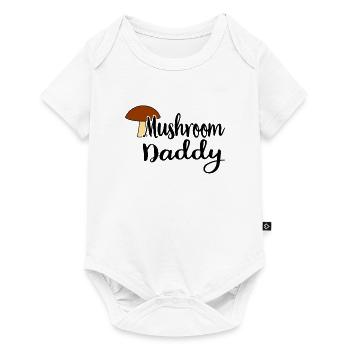 Mushroom picker mushroom mushroom hunter mushroom lover mushroom farm - Baby Premium short-sleeve bodysuit - white - Front
