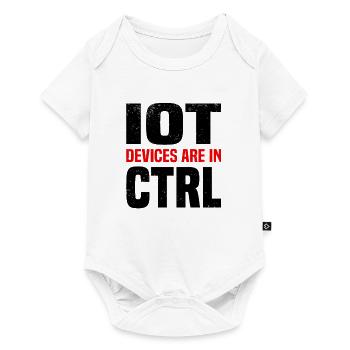 Internet Of Things IOT Programmierer Admin IT - Baby Premium Kurzarmbody - Weiß - Vorne
