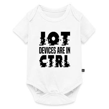 Internet Of Things IOT Programmierer Admin IT - Baby Premium Kurzarmbody - Weiß - Vorne