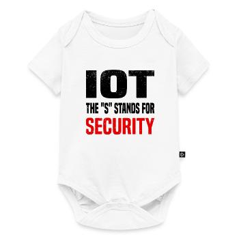 Internet Of Things IOT Programmierer Admin IT - Baby Premium Kurzarmbody - Weiß - Vorne