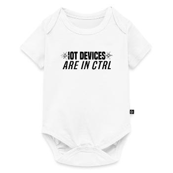 Internet Of Things IOT Programmierer Admin IT - Baby Premium Kurzarmbody - Weiß - Vorne