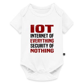 Internet Des Objets IOT Programmeur Admin IT - Body à manches courtes Premium Bébé - blanc - Devant
