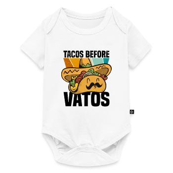 Taco Somberero Mexican Mexico Latino - Baby Premium short-sleeve bodysuit - white - Front