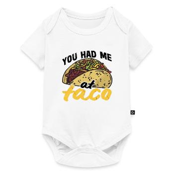 Taco Somberero Mexican Mexico Latino - Baby Premium short-sleeve bodysuit - white - Front