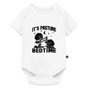 Fermier Fermier Agneau Fermier Dormeur Pays Bumpkin Mouton - Body à manches courtes Premium Bébé - blanc - Devant
