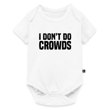 Misanthrope Antisocial Introvert - Baby Premium short-sleeve bodysuit - white - Front