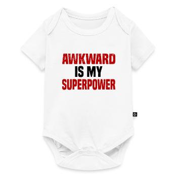 Misanthrope Antisocial Introvert - Baby Premium short-sleeve bodysuit - white - Front
