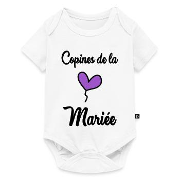 BRIDE'S GIRLFRIENDS - Baby Premium short-sleeve bodysuit - white - Front