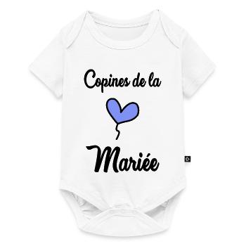 MARIEE. FUTURE MARIEE. EVJF. TEAM. TEAM MARIEE - Body à manches courtes Premium Bébé - blanc - Devant