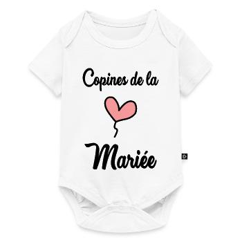BRIDE'S GIRLFRIENDS - Baby Premium short-sleeve bodysuit - white - Front