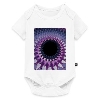 Abstract - Baby Premium short-sleeve bodysuit - white - Front