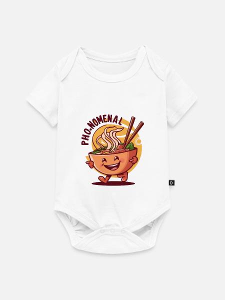 Pho-nomenal  - Baby Premium Kurzarmbody - Weiß