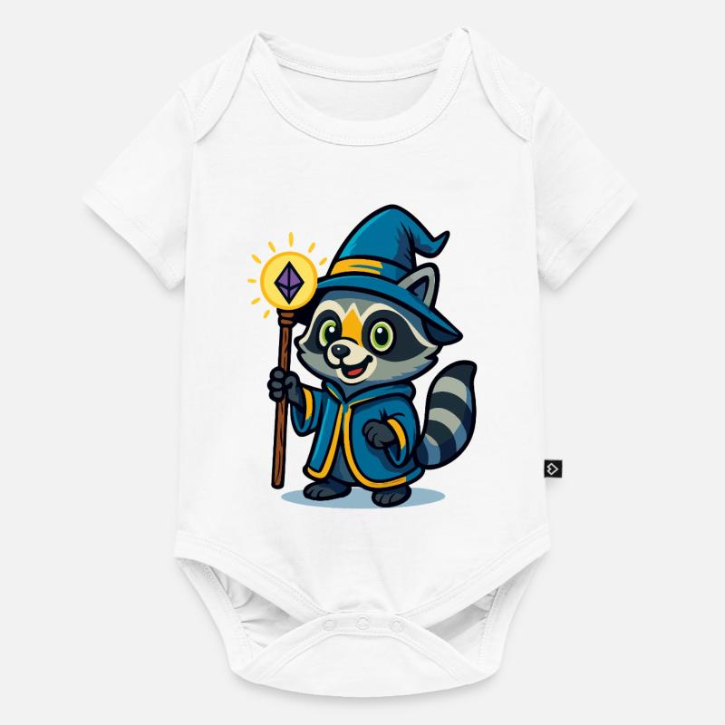Randolf le mignon - Body à manches courtes Premium Bébé - blanc