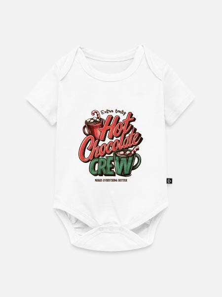 Hot Chocolate Crew - Baby Premium Kurzarmbody - Weiß
