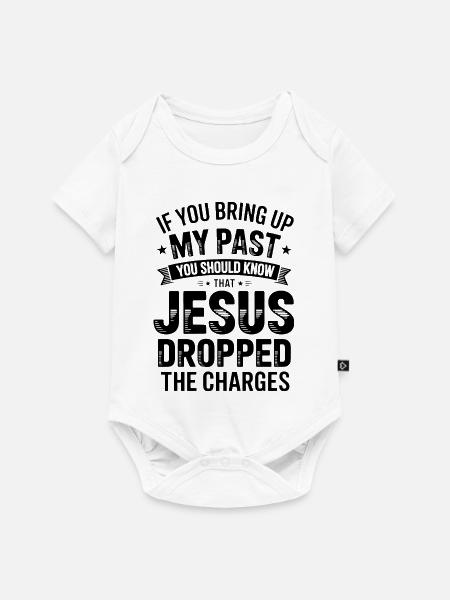 Jesus Papst - Baby Premium Kurzarmbody - Weiß