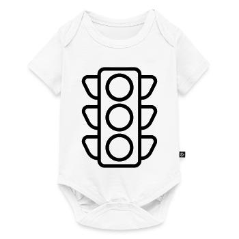 Traffic light - Baby Premium short-sleeve bodysuit - white - Front