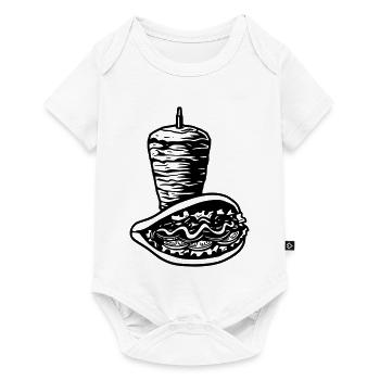 spitwithkebab - Baby Premium short-sleeve bodysuit - white - Front