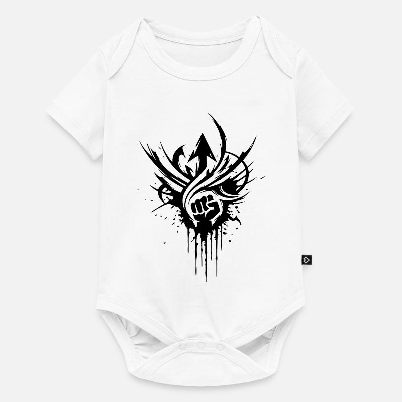NoxstyllT3 - Body à manches courtes Premium Bébé - blanc