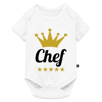 Chef Toque - Kitchen - Cook - Baby Premium short-sleeve bodysuit - white - Front