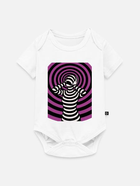Hypnos, Halluzination  - Baby Premium Kurzarmbody - Weiß