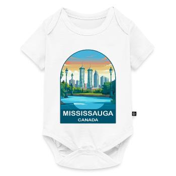 Mississauga Canada Absolute Towers Art de voyage - Body à manches courtes Premium Bébé - blanc - Devant