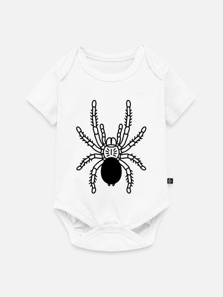 Tarantel Tarantel - Baby Premium Kurzarmbody - Weiß