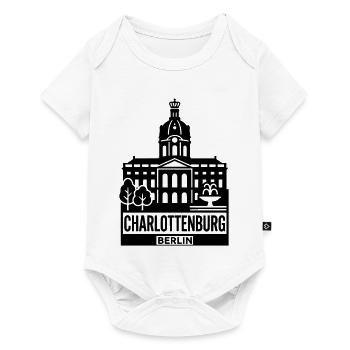 Berlin Charlottenburg Silhouette - Baby Premium Kurzarmbody - Weiß - Vorne