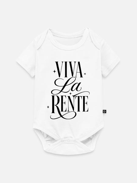 VIVA LA RENTE! - Baby Premium Kurzarmbody - Weiß