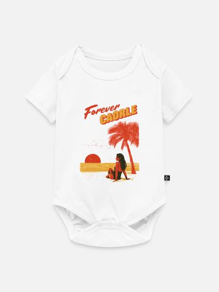 Forever Caorle - Baby Premium Kurzarmbody - Weiß