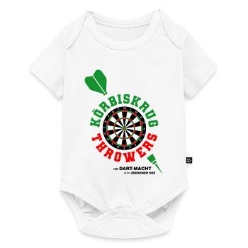 Körbiskrug Throwers  - Baby Premium Kurzarmbody - Weiß - Vorne