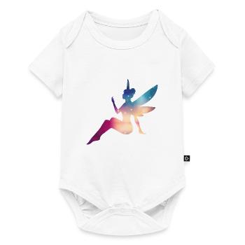 Elf fairy rainbow mythical creature colorful magic - Baby Premium short-sleeve bodysuit - white - Front